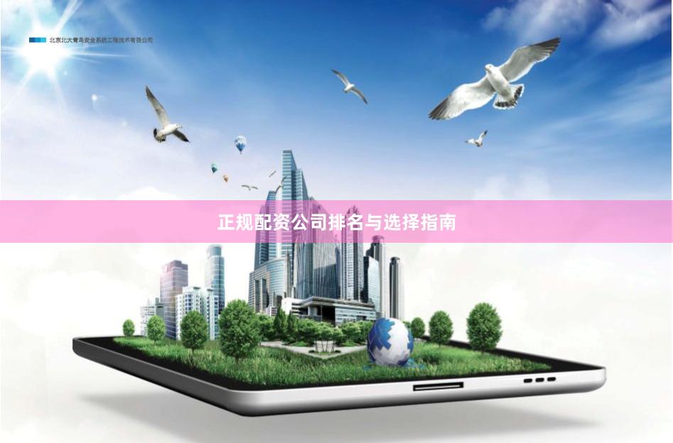 正规配资公司排名与选择指南